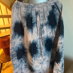 Tie dye midi skirt!